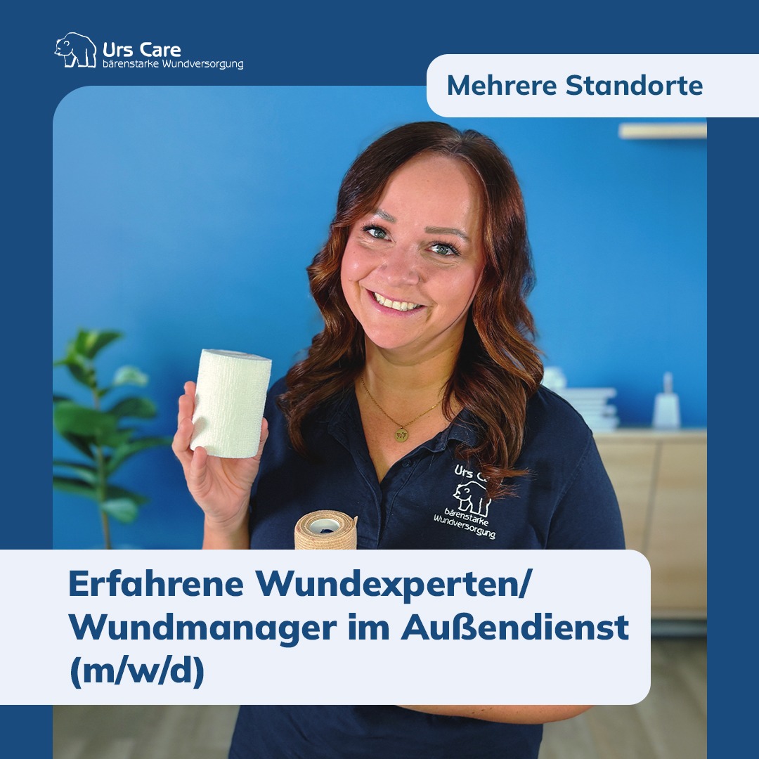 Stellenangebot Erfahrene Wundexperten/Wundmanager im Außendienst (m/w/d)